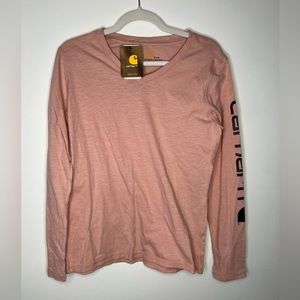 Women’s Carhartt • V-neck long sleeve • Small
